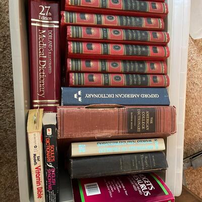 Box Lot of Encyclopedias