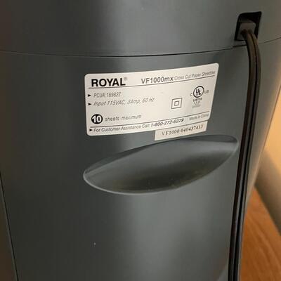 Royal VF1000mx Cross Cut Paper Shredder