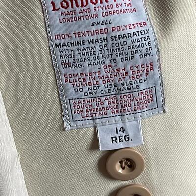 Vintage London Fog Maincoats Size 14