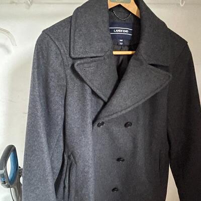Lands End Peacoat Size 14P