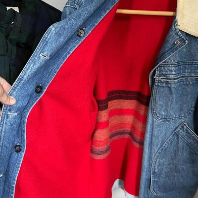 LL Bean Lined Denim Jacket