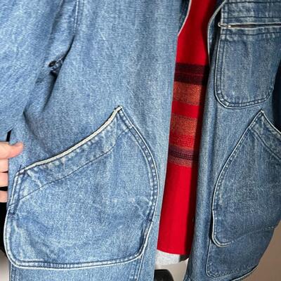 LL Bean Lined Denim Jacket