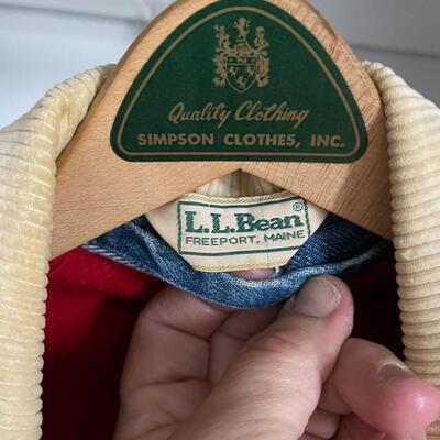 LL Bean Lined Denim Jacket