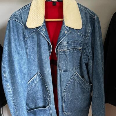 LL Bean Lined Denim Jacket
