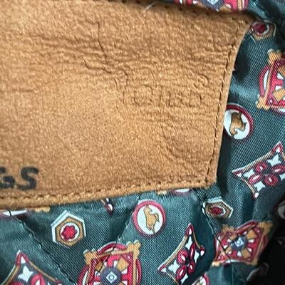 Vintage Soft Leather Bomber Jacket