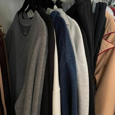 Lot of Sweat Shirts and Pants
