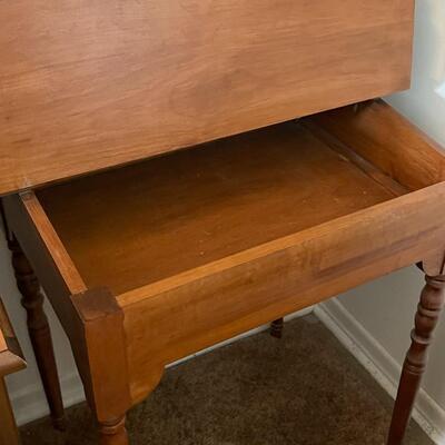 Vintage Low Profile Desk/Bookcase