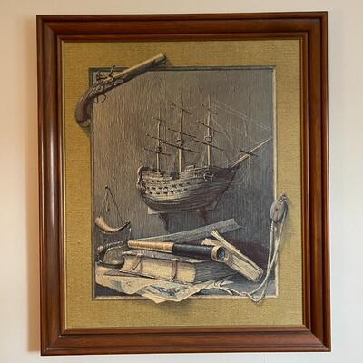 Vintage Ship Wall Art