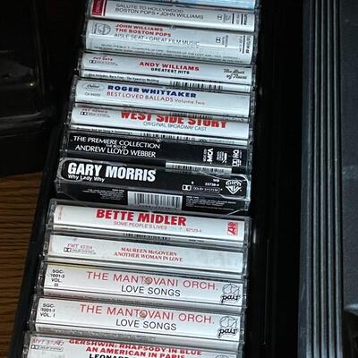 CD's, VHS and Cassette