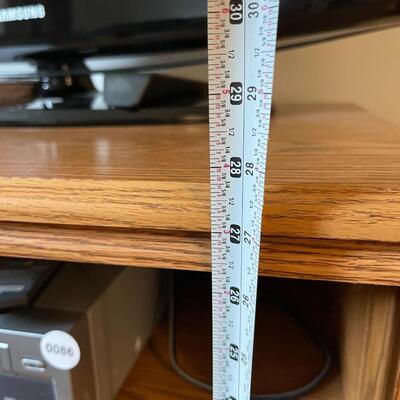 Oak TV Stand
