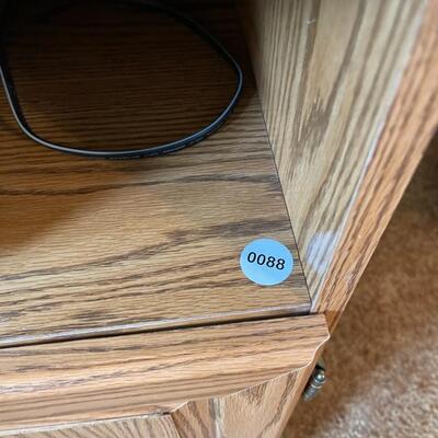 Oak TV Stand