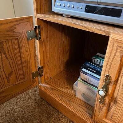 Oak TV Stand
