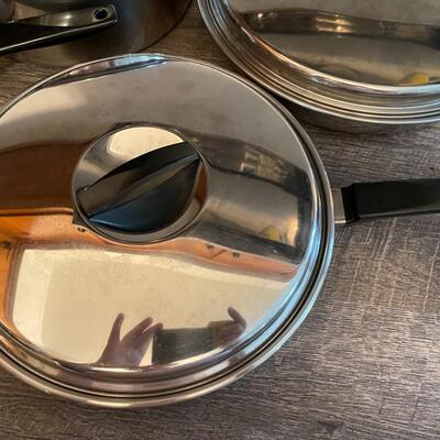 Set of Flint Stainless Steel Cookware