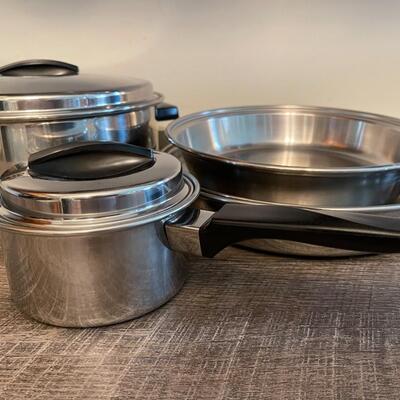 Set of Flint Stainless Steel Cookware
