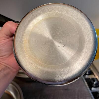 Set of Flint Stainless Steel Cookware