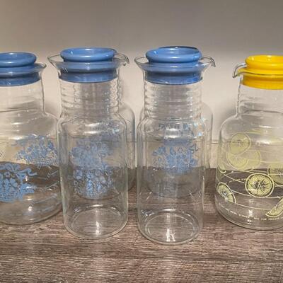 Six Juice Jugs