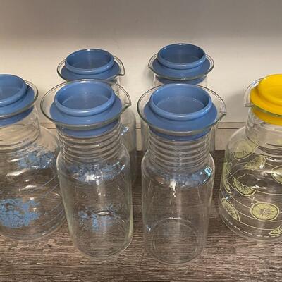 Six Juice Jugs