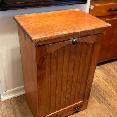 Wood Bin for Root Veg, Recyclables or Whatever