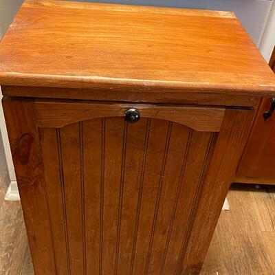 Wood Bin for Root Veg, Recyclables or Whatever
