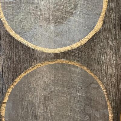 Collection of Gold Trimmed DÃ©cor