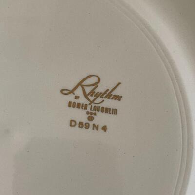 MCM Amish Themed Plates