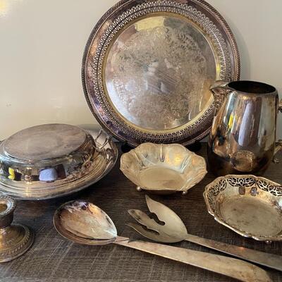 Collection of Silverplate