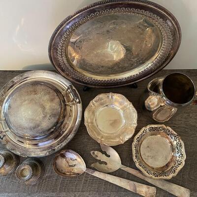 Collection of Silverplate