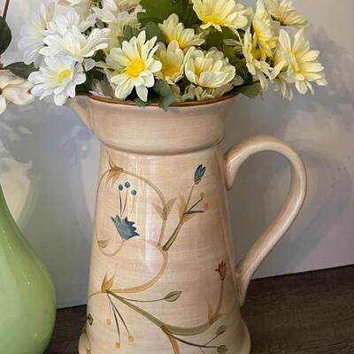 Lot of Decor Vases and Pitchers