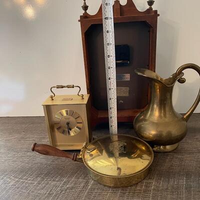 Brass DÃ©cor and Seth Thomas Clock