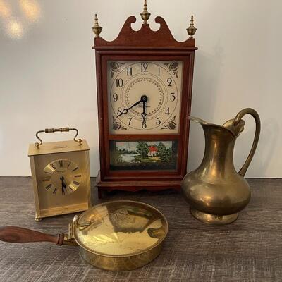 Brass DÃ©cor and Seth Thomas Clock
