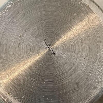 Stangl Handled Tray with Metalware