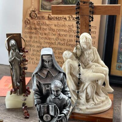 Collection of Religious DÃ©cor