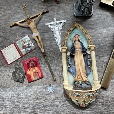 Collection of Religious DÃ©cor