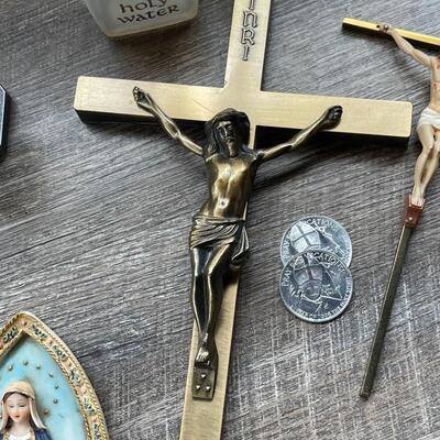 Collection of Religious DÃ©cor