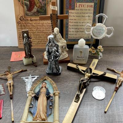 Collection of Religious DÃ©cor