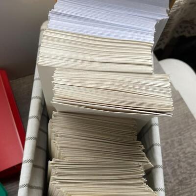 Lot of Greeting Cards, Envelopes, and Notepads