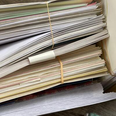 Lot of Greeting Cards, Envelopes, and Notepads
