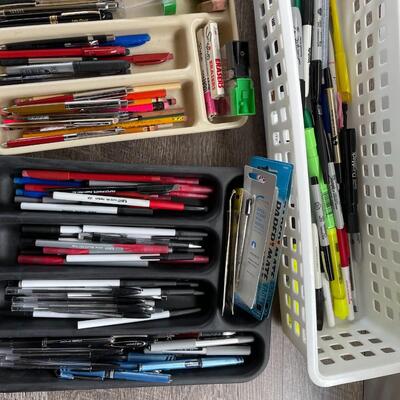 Large Lot of Pens and Pencils