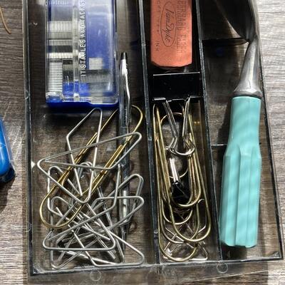 Lot of Vintage Office Supplies