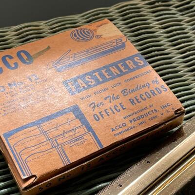 Lot of Vintage Office Supplies