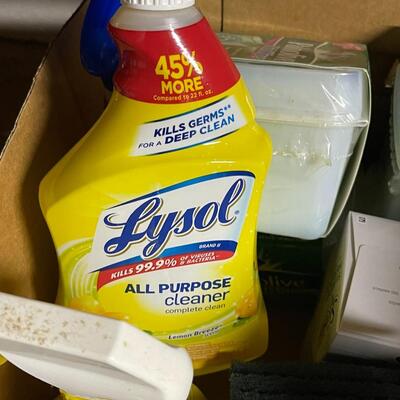 Lot of Cleaning Supplies