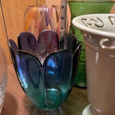 Collection of Glass Vases