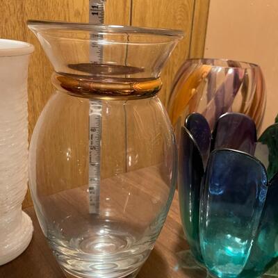 Collection of Glass Vases