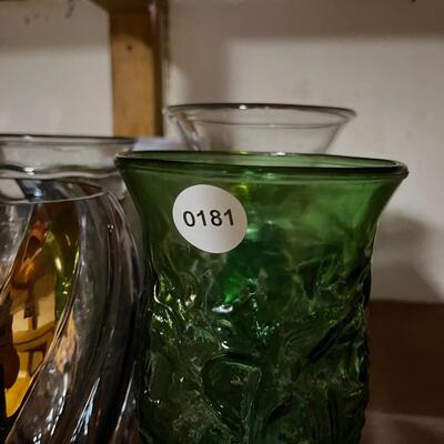 Collection of Glass Vases