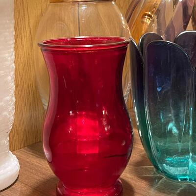 Collection of Glass Vases