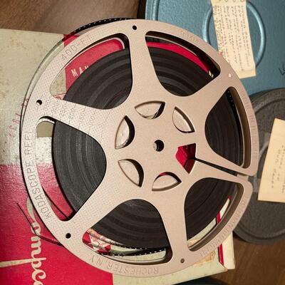 Recorded Reel to Reel Film