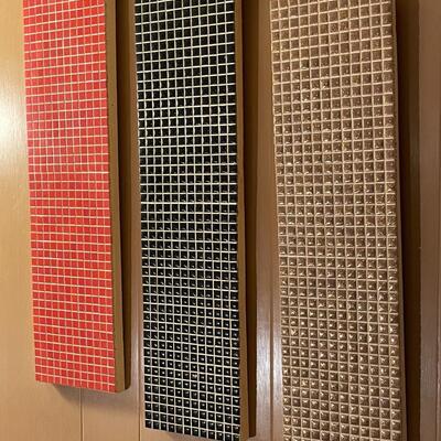 Set of Three MCM Wall Art