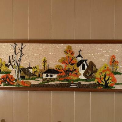 MCM Gravel/Pebble/Plastic Wall Art