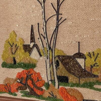 MCM Gravel/Pebble/Plastic Wall Art