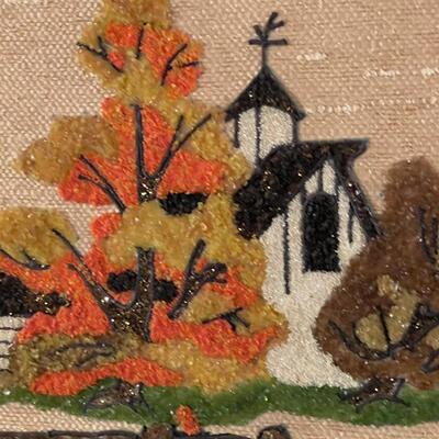 MCM Gravel/Pebble/Plastic Wall Art